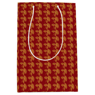 Chinoiserie Trend voor Year of the Dragon Red Gold Medium Cadeauzakje