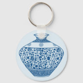  Chinoiserie Vaas Ginger Jar Sleutelhanger (Voorkant)