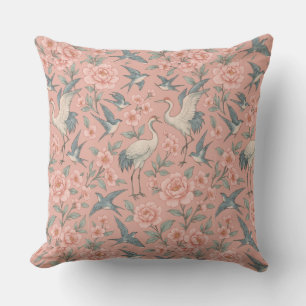 Chinoiserie Vogels & Kersenbloesems Kussen
