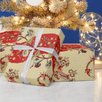 Chinoiserie voor Kerstmis Cadeaupapier