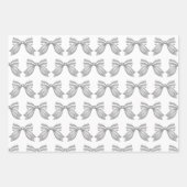 Chinoiserie Waterverf bows Wrapping Paper (Voorkant 2)