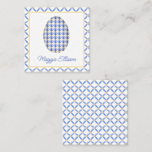 Chinoiserie Waterverf Chic Eggs Gift Enclosure N Notitiekaartje