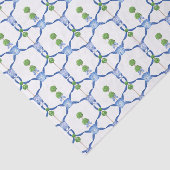 Chinoiserie Waterverf Topiary Tissue Paper Tissuepapier (Detail)