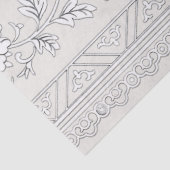  Chinoiserie Wit Bloemen Decoupage Tissuepapier (Detail)