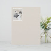 Chinook (Dropped Ears) schilderen - Oorspronkelijk (Staand voorkant)