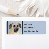 Chinook (Dropped Ears) schilderen - Oorspronkelijk Etiket (Insitu)