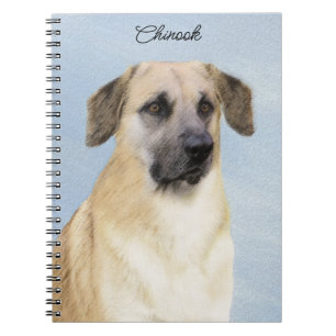 Chinook (Dropped Ears) schilderen - Oorspronkelijk Notitieboek