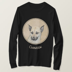 Chinook (Gespitste Oren) Schilderij - Originele Ho T-shirt