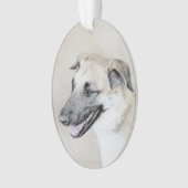 Chinook (Helicopter Ears) Peinture - Dog Art (devant)