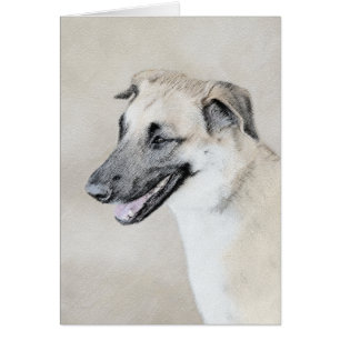 Chinook (Helikopter ars) schilderen - hond kunst
