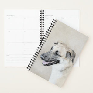 Chinook (Helikopter ars) schilderen - hond kunst Planner