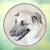 Chinook (Helikopter ars) schilderen - hond kunst Raamsticker (Vel 3)