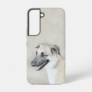 Chinook (Helikopter ars) schilderen - hond kunst Samsung Galaxy Hoesje
