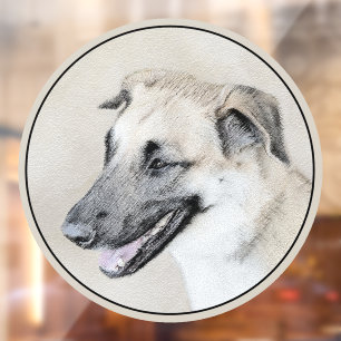 Chinook (Helikopteroren) Schilderij - Honden Kunst Raamsticker