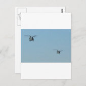 Chinook Helikopters Briefkaart (Voorkant / Achterkant)
