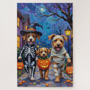 Chinook honden trick-or-treating Halloween kostuum Legpuzzel