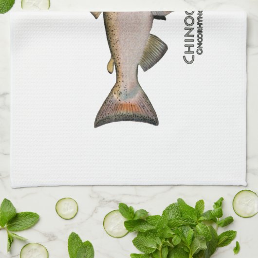 Chinook - King Salmon (paaifase) Theedoek (Gevouwen)