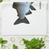 Chinook - King Salmon Theedoek (Gevouwen)