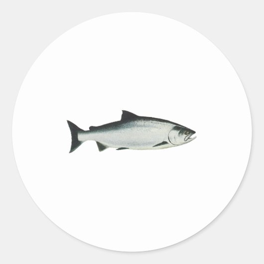 Chinook - Koningszalm Ronde Sticker (Voorkant)