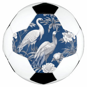 Chinoserie Bleu et Blanc Série Design 7