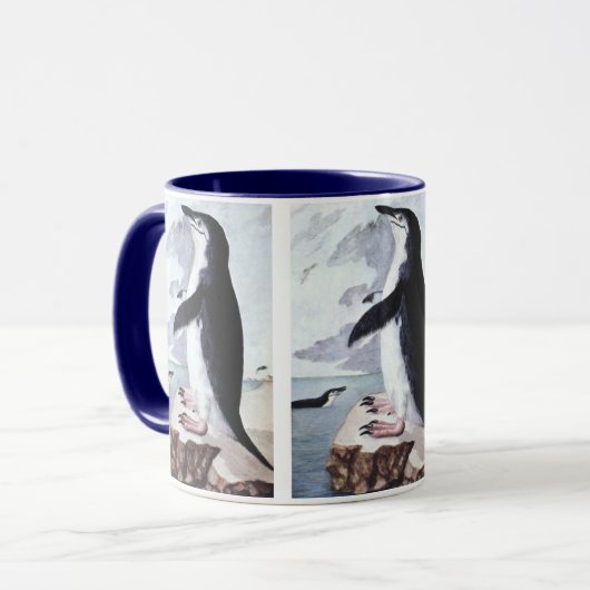 Chinstrap Penguin, vogels uit Antarctica Mok (Voorkant links)