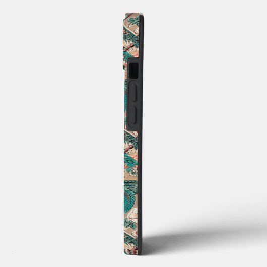 Chintz bloementropisch patroon Case-Mate iPhone Case (Achterkant / Links)