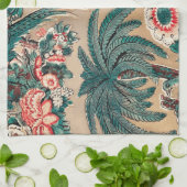 Chintz bloementropisch patroon Theedoek (Gevouwen)