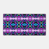 Chintz bohème 48 bleu violet noir (Recto)