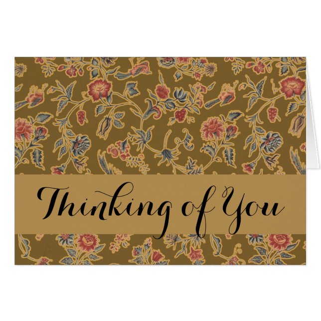 Chintz Fleur Classique Joli Design Floral Doux (Devant horizontal)