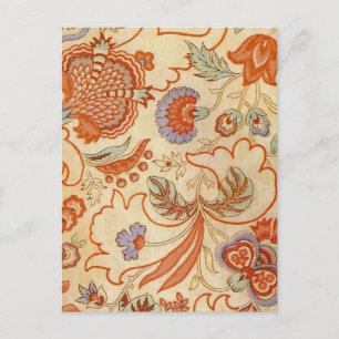 Chintz Paisley Antiek Floral Pattern Briefkaart