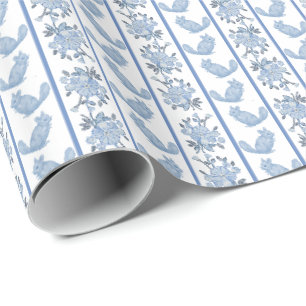 Chintzy Chinchilla Inpakpapier (Leigrijs)