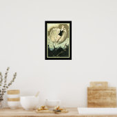 Chiostri Déco "Swimmer in a Clam Shell" 13x19 (Cuisine)
