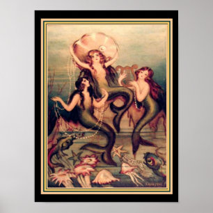 Chiostri Vintage Déco "Trois sirènes"
