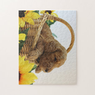 Chiot 11X14 (252 PCs de Goldendoodle.) Puzzle