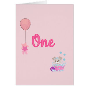 Chiot à Bath un anniversaire an de fille