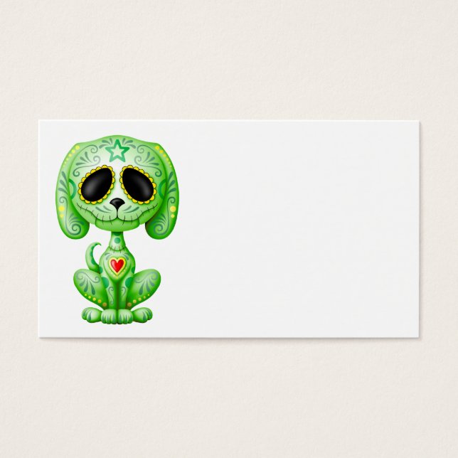 Chiot à sucre Zombie vert (Devant)