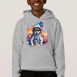chiot astronaute chien de l'espace mignon