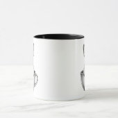 Chiot Bouledogue Français Tasse à Thé (Centre)