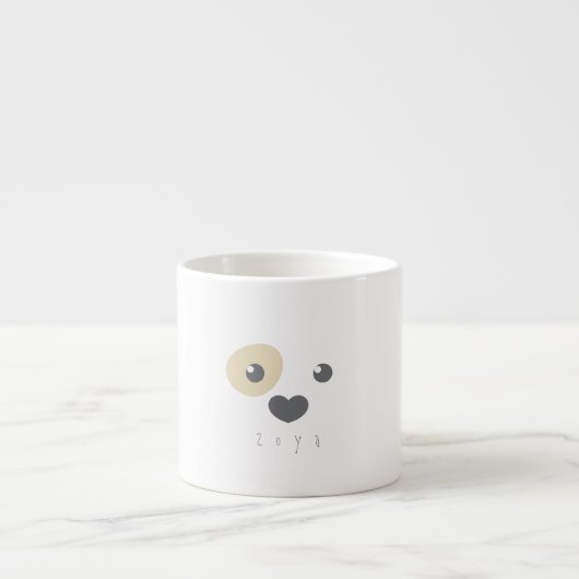 Chiot charmant Kids Mug (Devant)