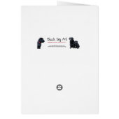 Chiot Citrouille Halloween - Black Lab (Dos)