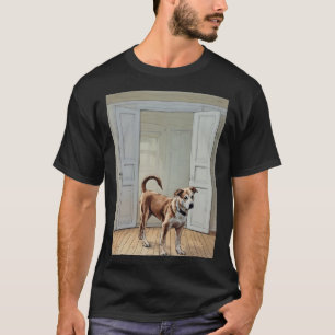 Chiot Dans La Porte T-Shirt