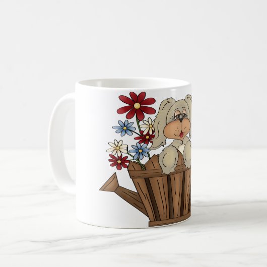 Chiot dans la tasse de boîte d'arrosage d'A (Devant gauche)