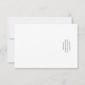 Chiot dans un pot de fleurs carte de voeux 2 (Dos)