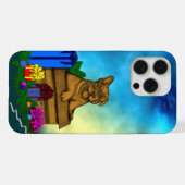 Chiot dans une boîte, Joyeux Noël (Verso Horizontal)