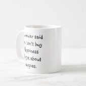 Chiot de berger allemand et dire sur une tasse (Devant gauche)