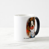 Chiot de Boston avec la tasse de Binky (Devant droit)