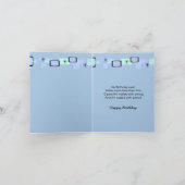 Chiot de bouledogue toute la carte de voeux (Intérieur)