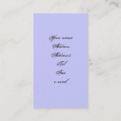 Chiot de boxeur dans des cartes de visite de ciel (Dos)