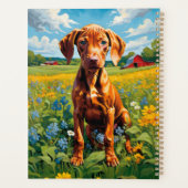 Chiot De Charme Vizsla, Inspiré Par La Nature (Dos)