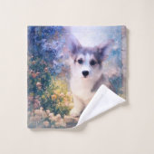 Chiot de corgi (Gant de toilette)